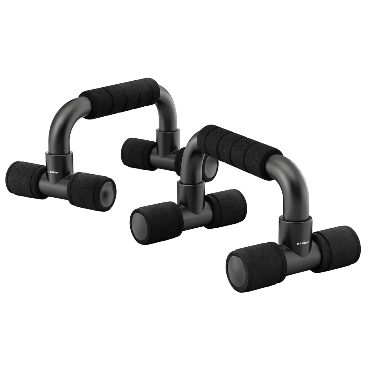 Opdruksteunen - Push-up bars - Zwart