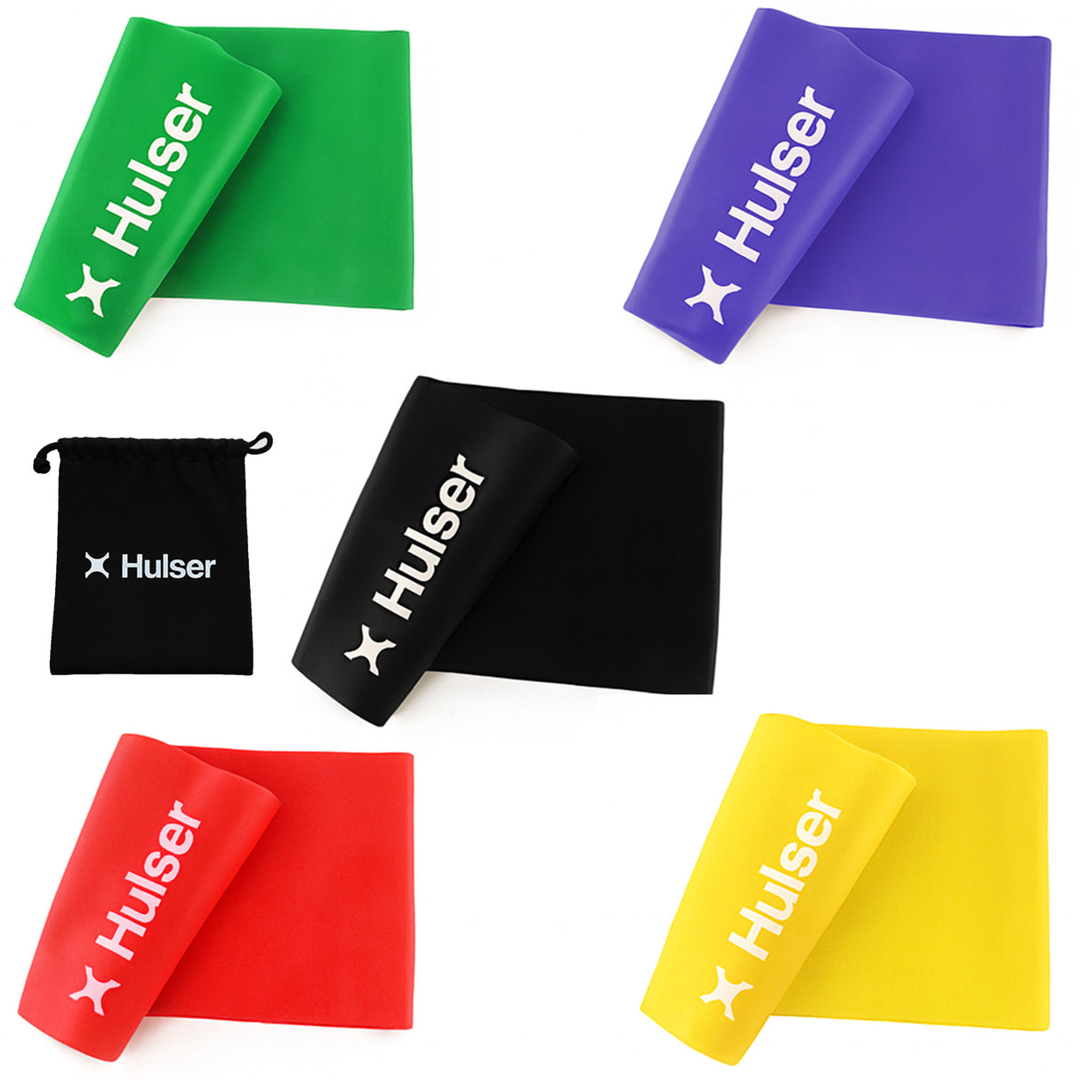 Weerstandsbanden set 200 cm - Lang - 5-delig - 4,5 tot 27 kg