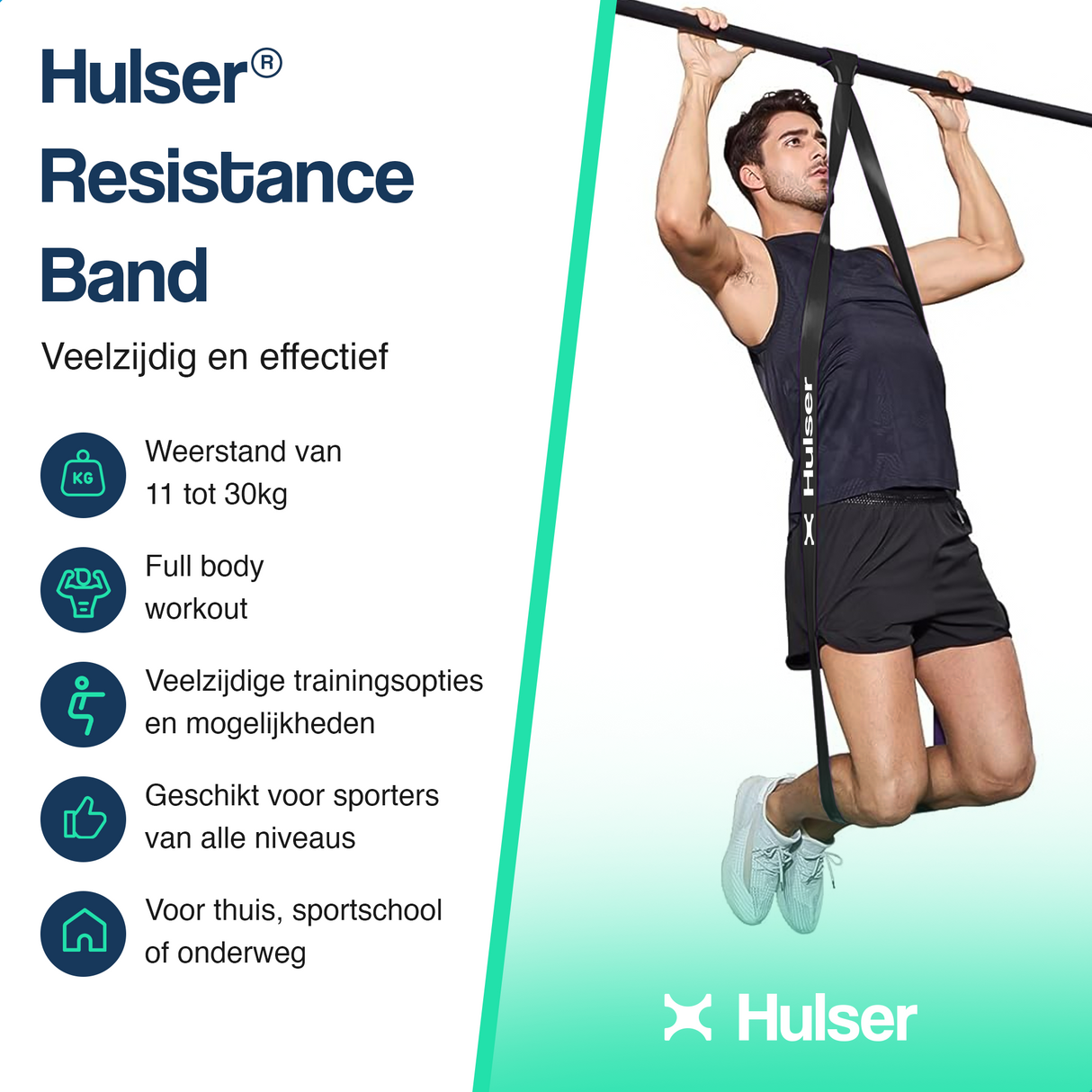 Fitness enkelbanden met weerstandsband