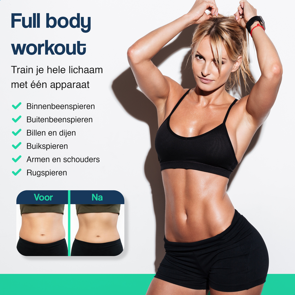 Stepper met display - Met weerstandsbanden