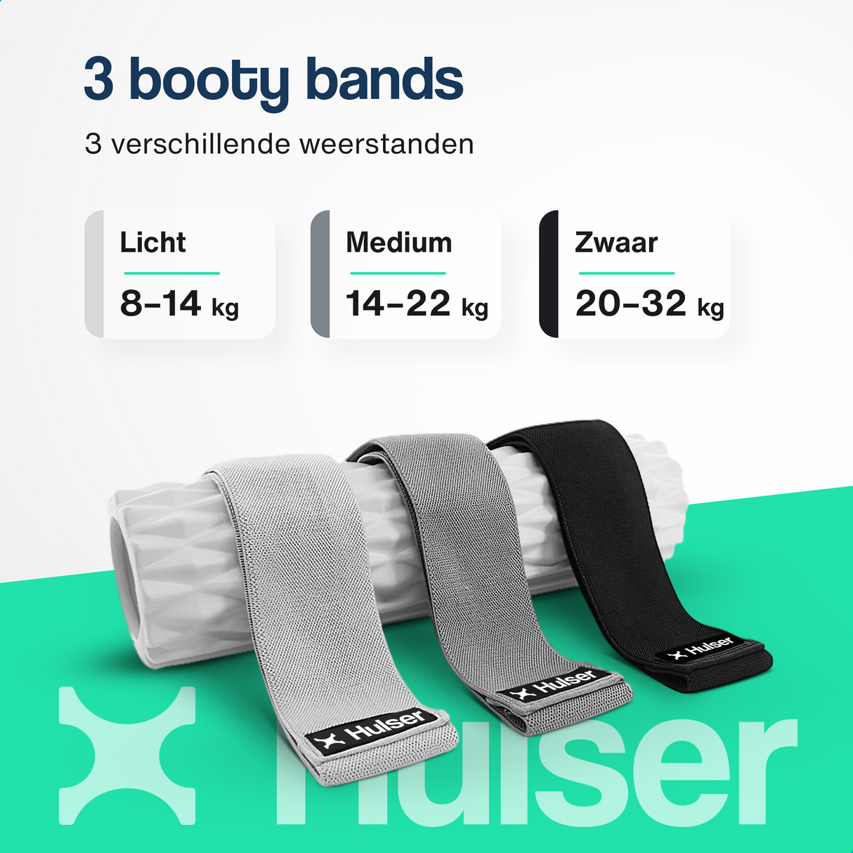 Fitness enkelbanden met lifting straps en weerstandsbanden bundel