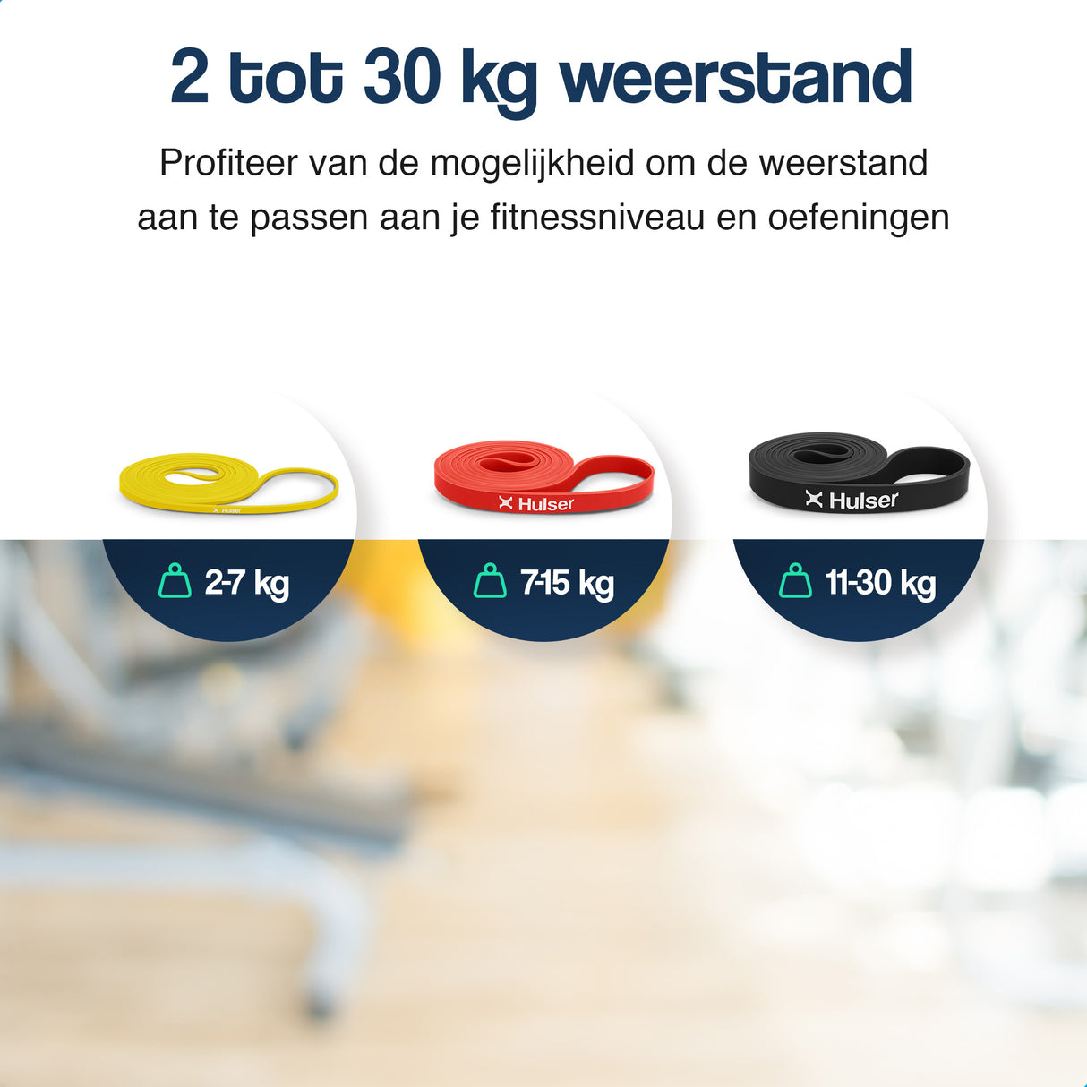 Fitness enkelbanden met weerstandsbanden