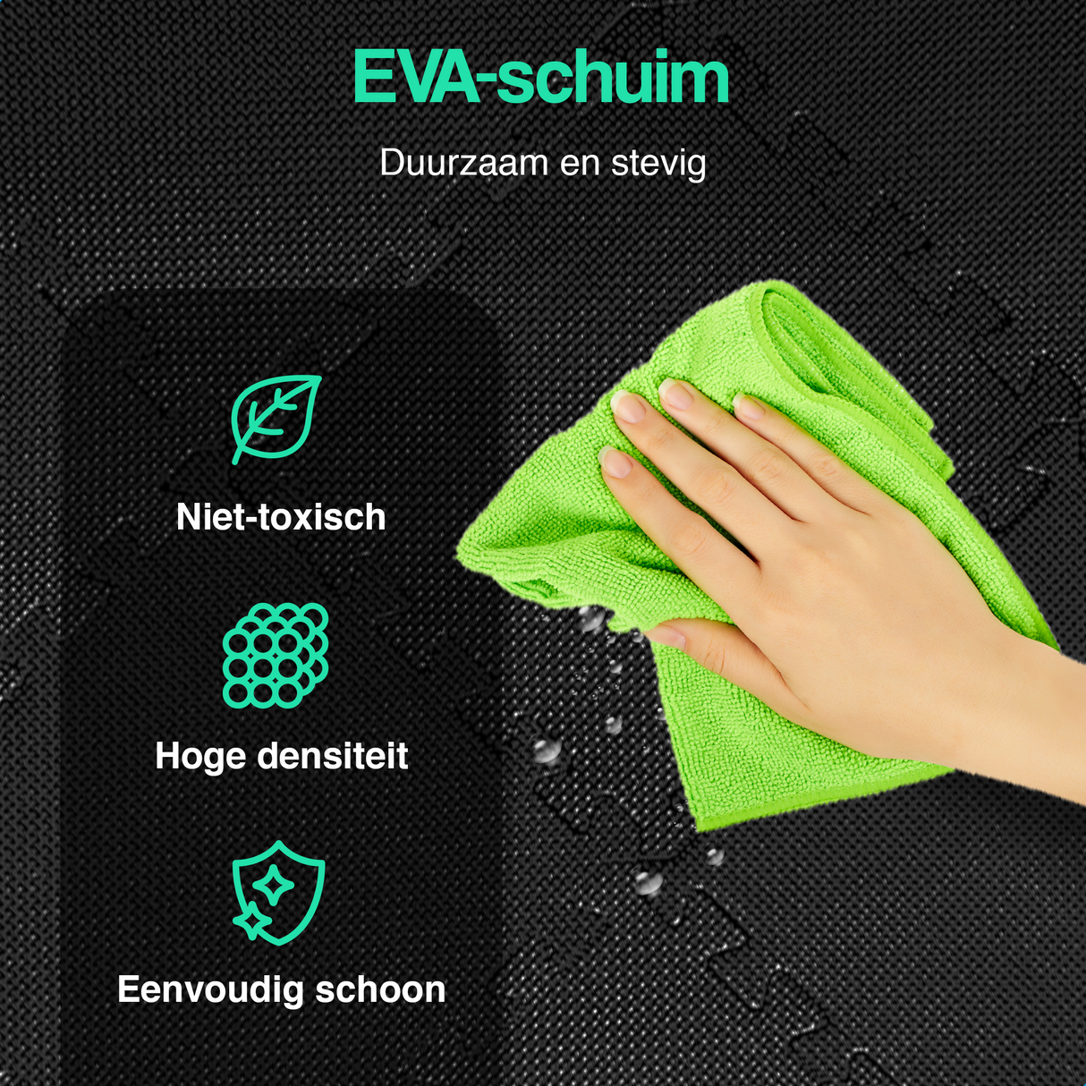 Puzzelmat - 30 x 30 x 1 cm - 36 stuks - 3,24 m2