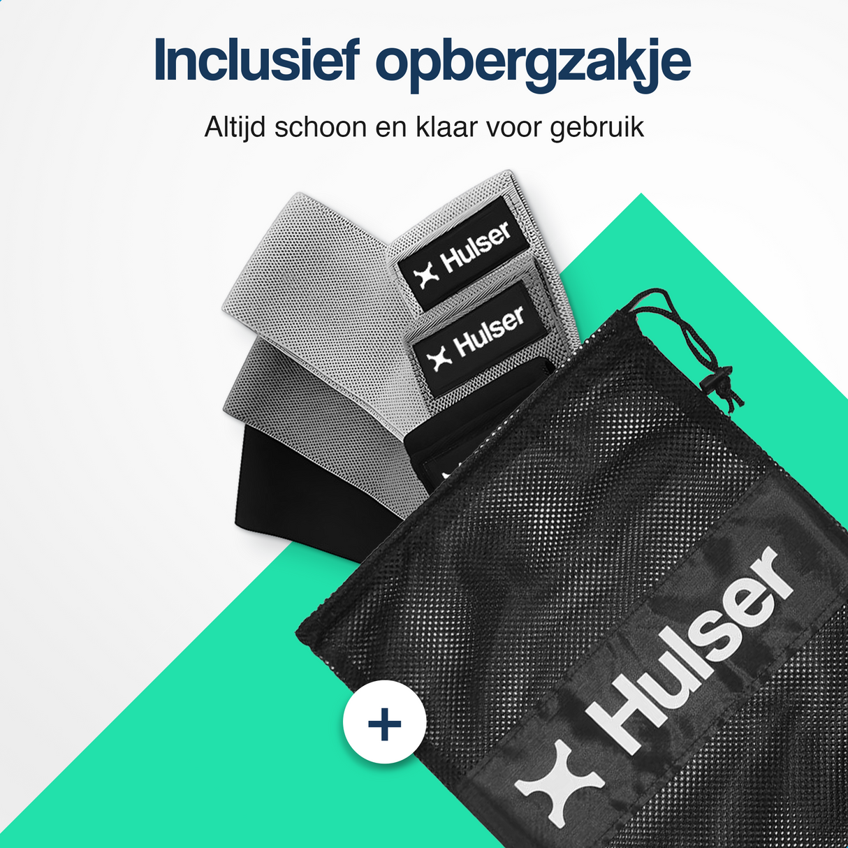 Weerstandsbanden set - 3-delig - 8 tot 32 kg - Grijs