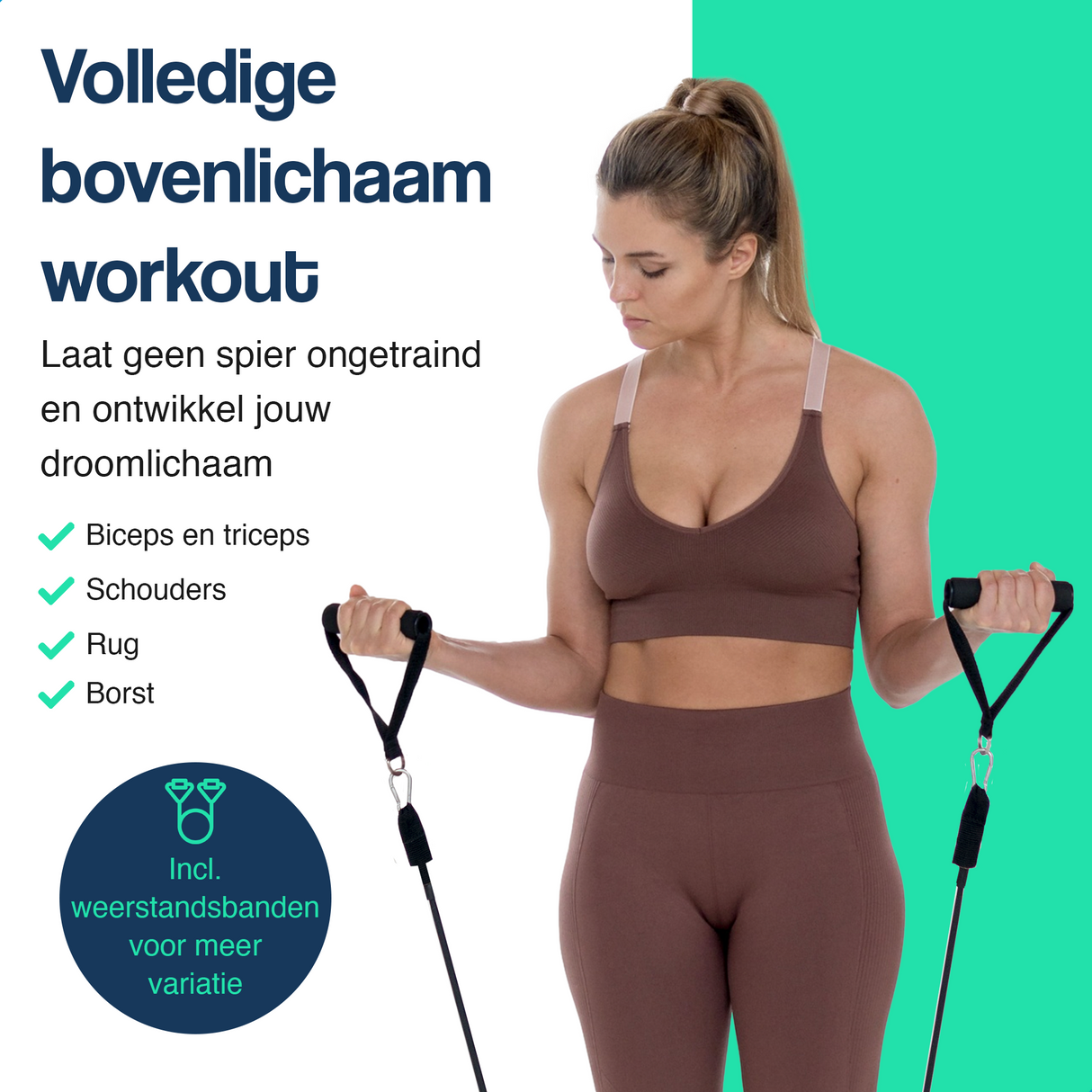 Push up bord - 14 in 1 - Met 2 weerstandsbanden