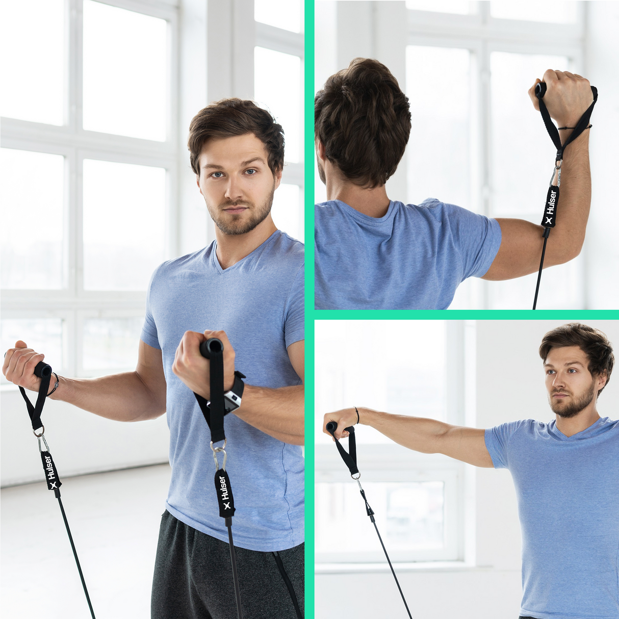 TPE Tubes Weerstandsbanden set 120 cm - 12-delig - 4 tot 23 kg