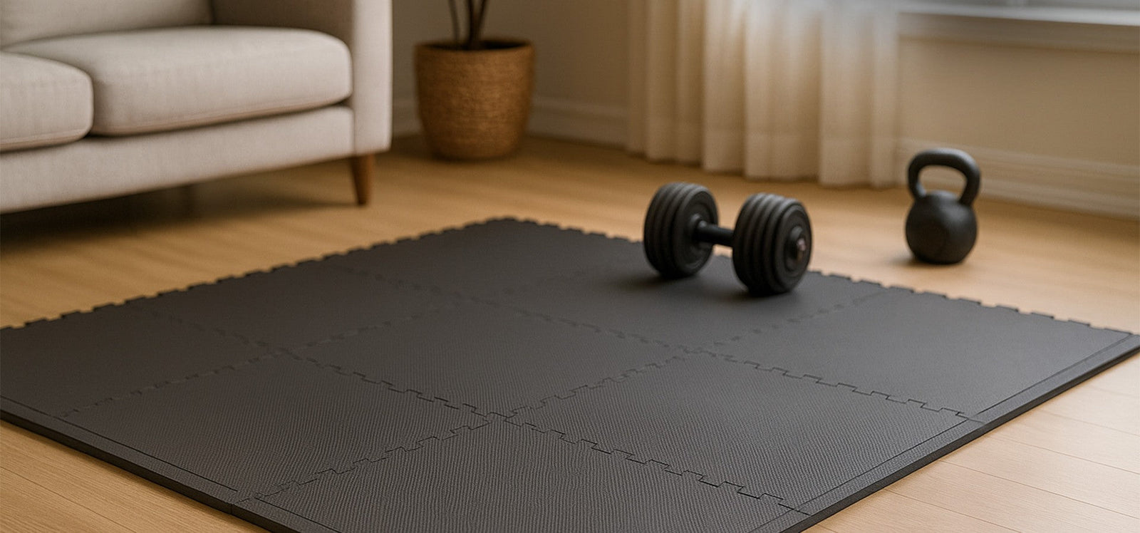 Fitness puzzelmatten: veilig, dempend en ideaal voor thuis sporten