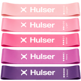 Mini weerstandsbanden set  - 5-delig - 2 tot 18 kg - Roze