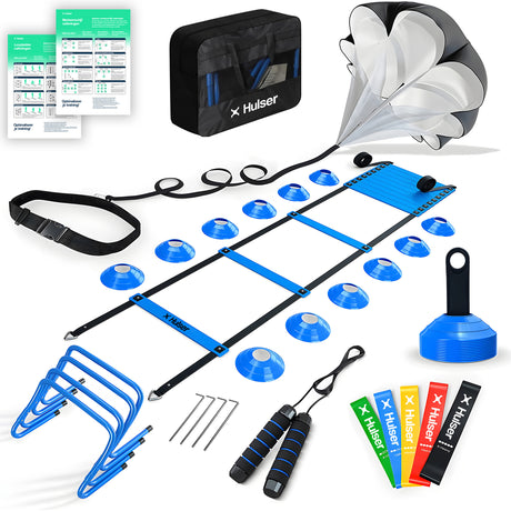Agility Workout set 26-delig - Blauw