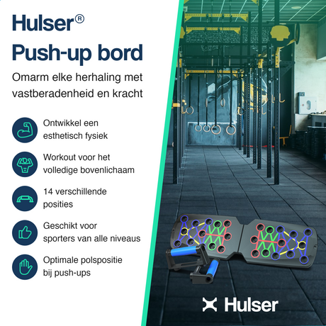 Push up bord met TPE weerstandsbanden set