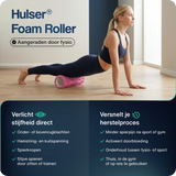 Foam roller - 33 cm - Roze
