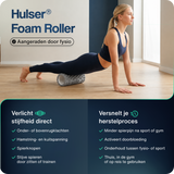 Foam roller - 33 cm - Grijs