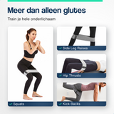 Weerstandsbanden set - 3-delig - 8 tot 32 kg - Grijs