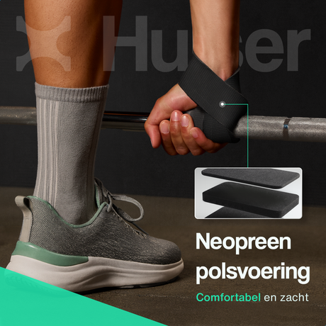 Lifting straps 60 cm - Zwart