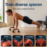 Opdruksteunen - Push-up bars - Zwart
