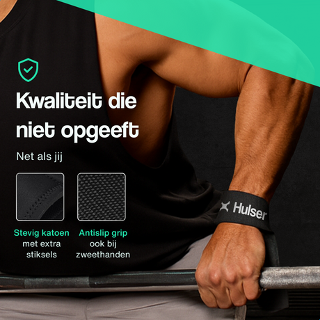 Lifting straps 60 cm - Zwart