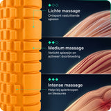 Foam roller - 33 cm - Oranje