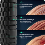 Foam roller - 33 cm - Zwart