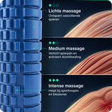 Foam roller - 33 cm - Blauw