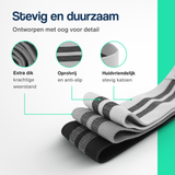 Weerstandsbanden set - 3-delig - 8 tot 32 kg - Grijs