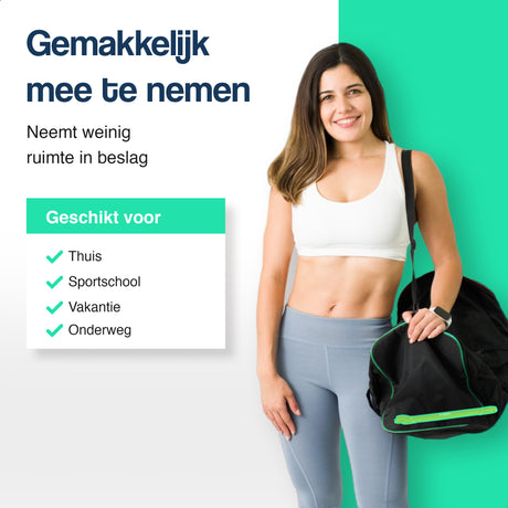 Weerstandsbanden set 104 cm - 2-delig - 2 tot 15 kg