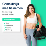 Weerstandsband 104 cm - 11 tot 30 kg - Zwart