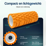 Foam roller - 33 cm - Oranje