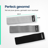 Weerstandsbanden set - 3-delig - 8 tot 32 kg - Grijs