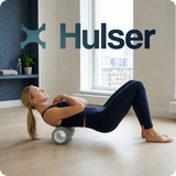 Foam roller - 33 cm - Grijs