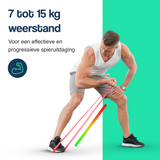 Weerstandsband 104 cm - 7 tot 15 kg - Rood