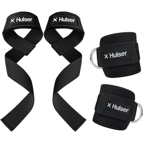 Fitness enkelbanden met lifting straps