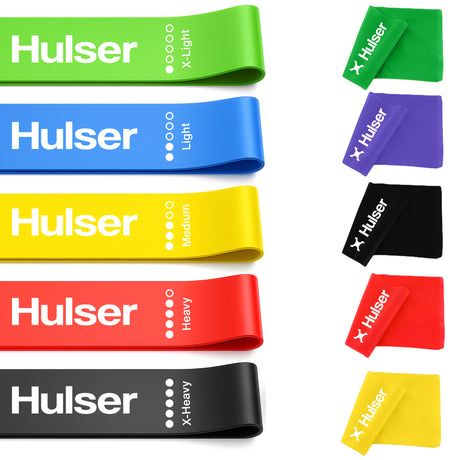 Lange weerstandsbanden met mini weerstandsbanden